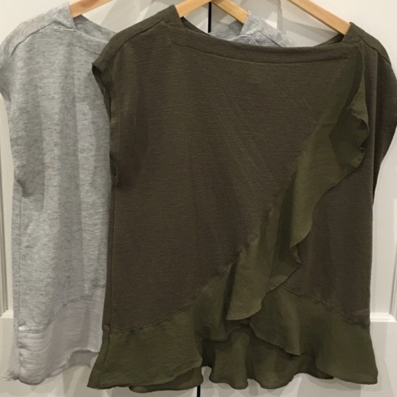 Banana Republic Tops - Banana Republic // Olive green blouse